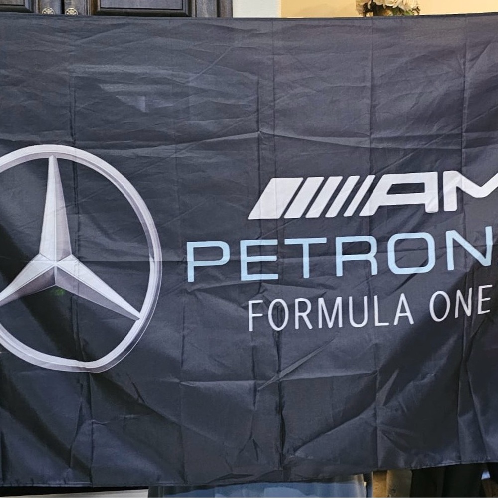 Mercedes Petronas F1 flag